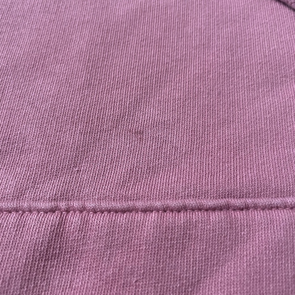 PINK VS Mauve Hoodie with embroidered patch Sz S - Picture 7 of 7